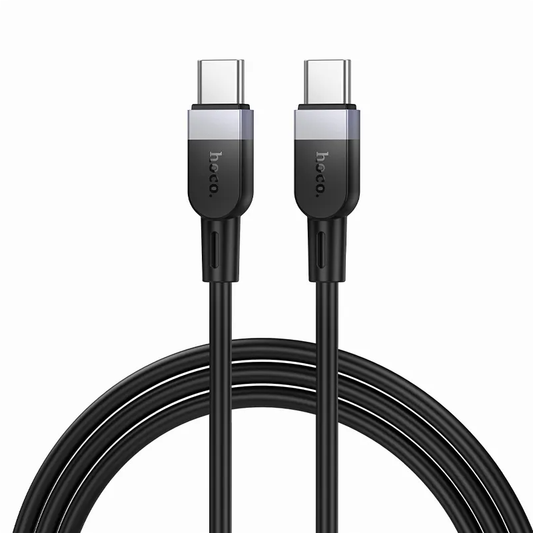 Kabel pro data a nabíjení USB-C - USB-C HOCO X109, 60W, 1m, černý