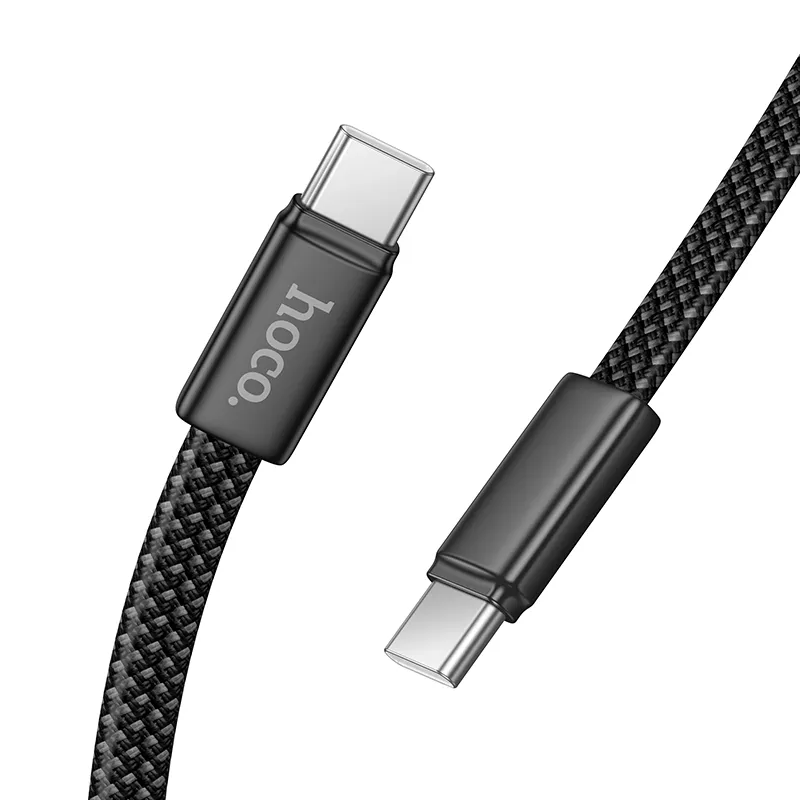 Datový a nabíjecí kabel USB-C - USB-C HOCO X125, 60W, 1m, černý