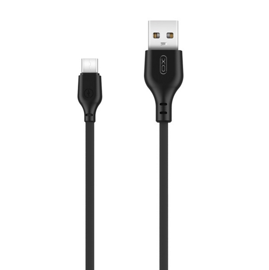 Datový a nabíjecí kabel USB-A - USB-C XO Design NB103, 18W, 2m, černý