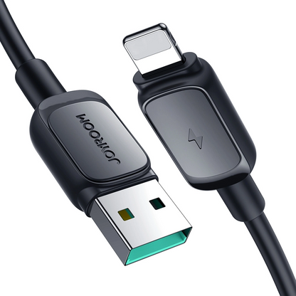Datový a nabíjecí kabel USB-A - Lightning Joyroom S-A14, 18W, 1,2m, černý