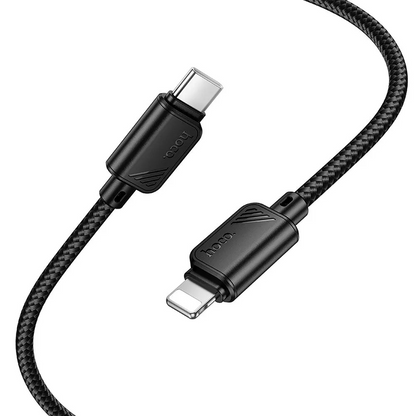 Datový a nabíjecí kabel USB-C - Lightning HOCO X113, 27W, 1m, černý