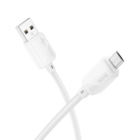 Datový a nabíjecí kabel USB-A - microUSB HOCO X113, 18W, 1m, bílý