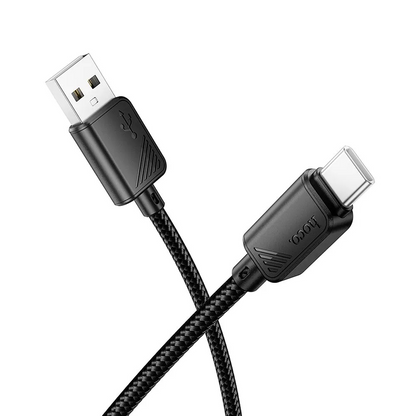 Datový a nabíjecí kabel USB-A - USB-C HOCO X113, 18W, 1m, černý