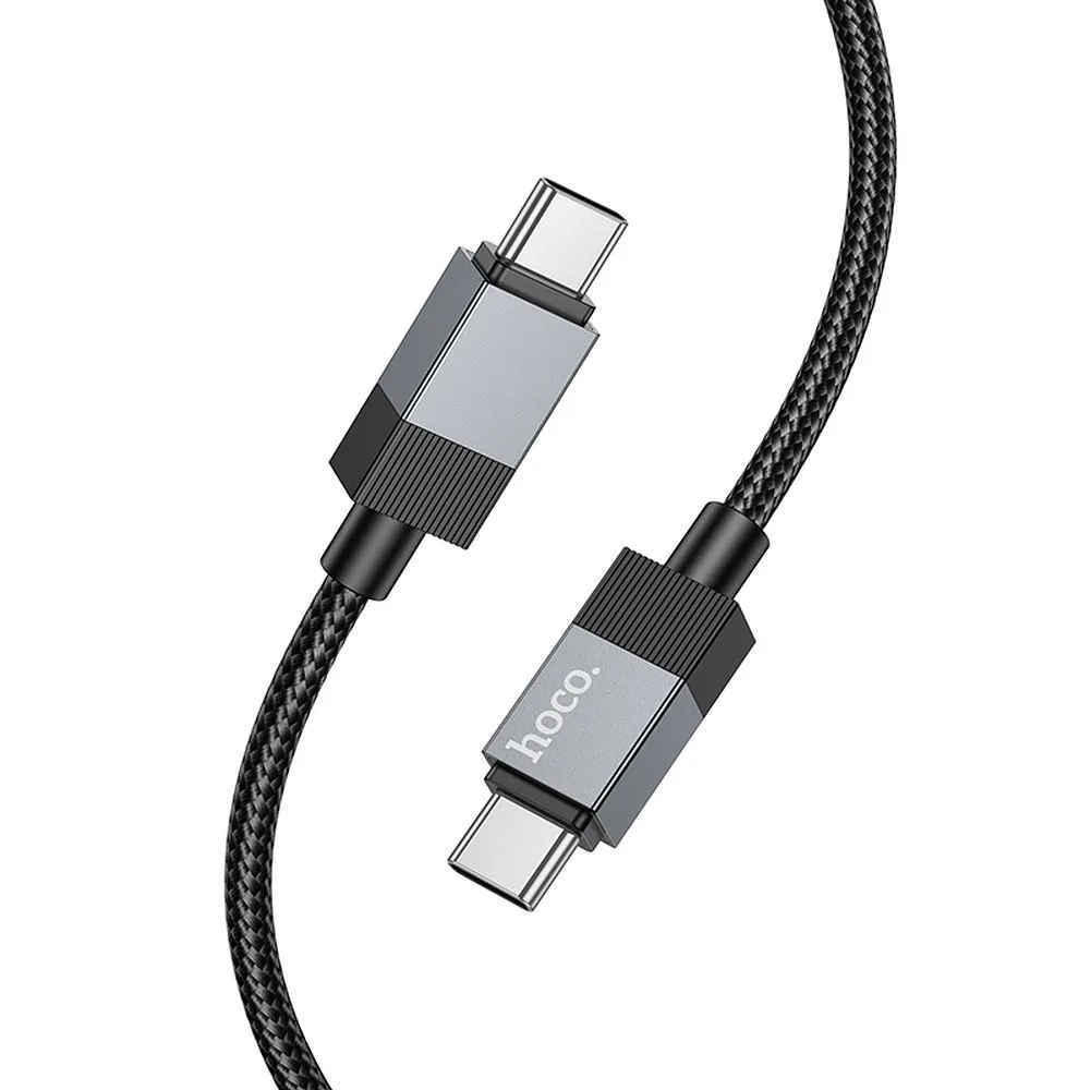 Datový a nabíjecí kabel USB-C - USB-C HOCO X110, 60W, 1m, černý