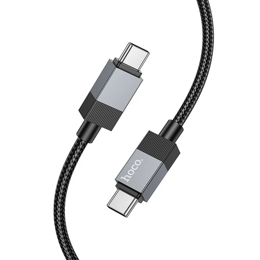 Datový a nabíjecí kabel USB-C - USB-C HOCO X110, 60W, 1m, černý