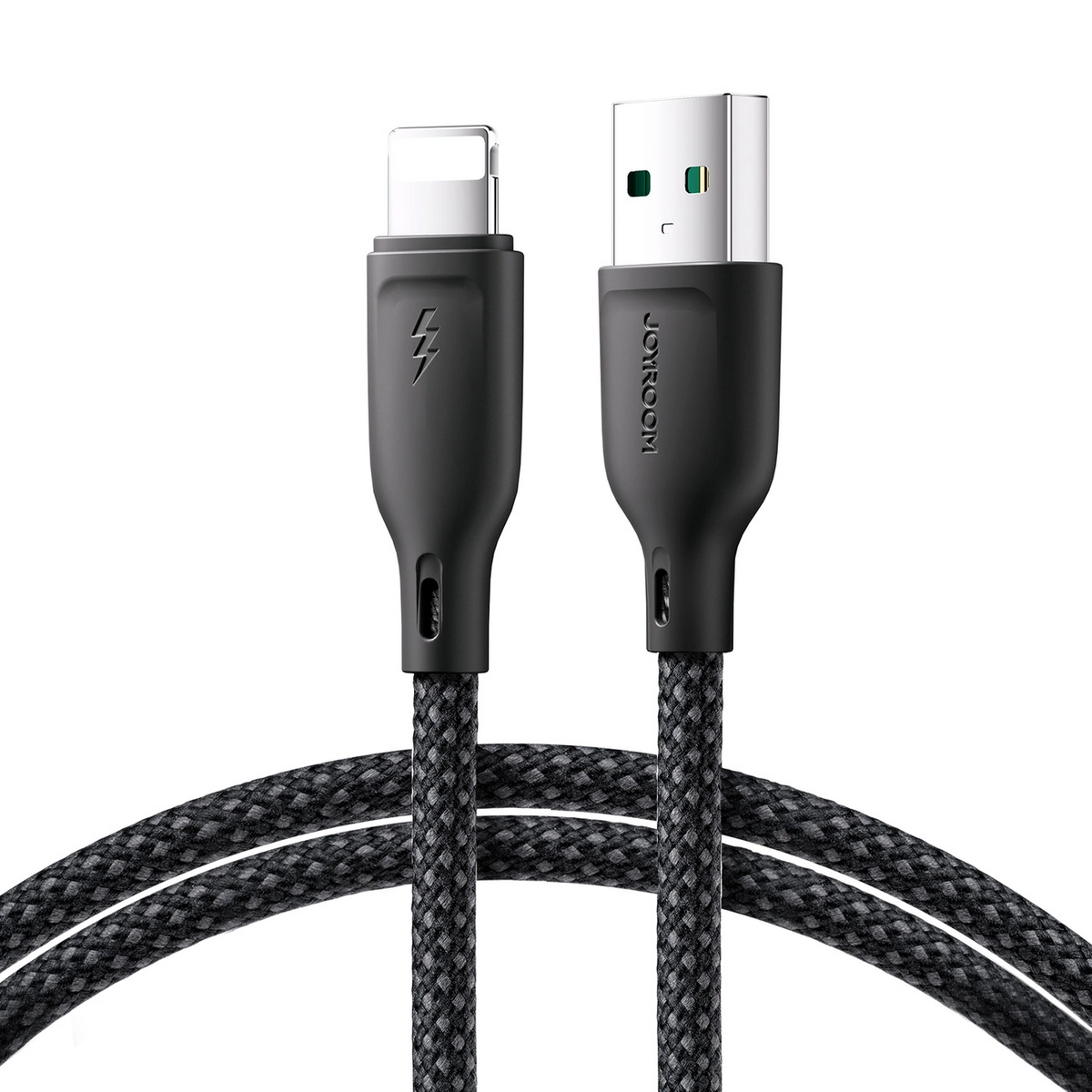 Datový a nabíjecí kabel USB-A - Lightning Joyroom S-A34, 18W, 1m, černý