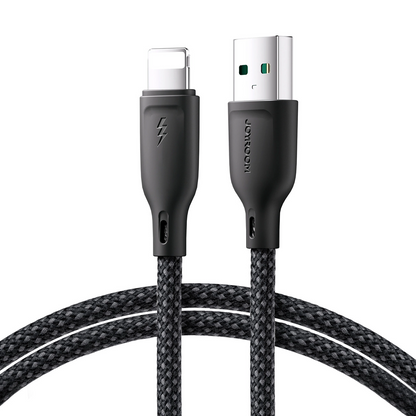 Datový a nabíjecí kabel USB-A - Lightning Joyroom S-A34, 18W, 1m, černý