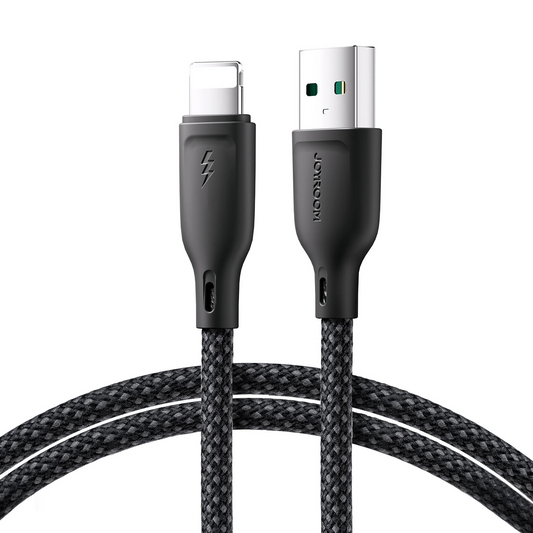 Datový a nabíjecí kabel USB-A - Lightning Joyroom S-A34, 18W, 1m, černý