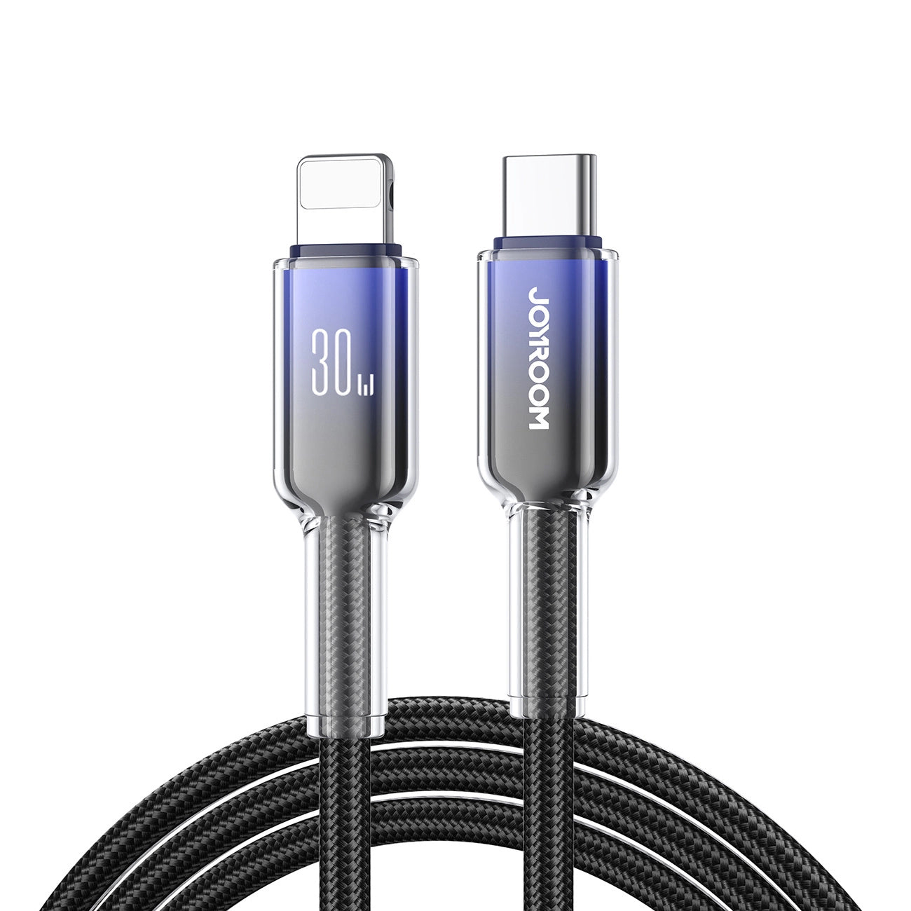 Datový a nabíjecí kabel USB-C - Lightning Joyroom S-A42, 30W, 1,2m, černý