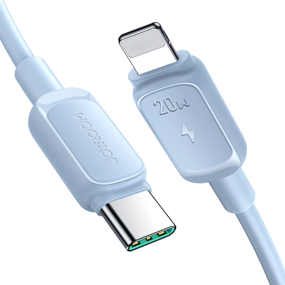 Datový a nabíjecí kabel USB-C - Lightning Joyroom S-A14, 20W, 1,2m, modrý