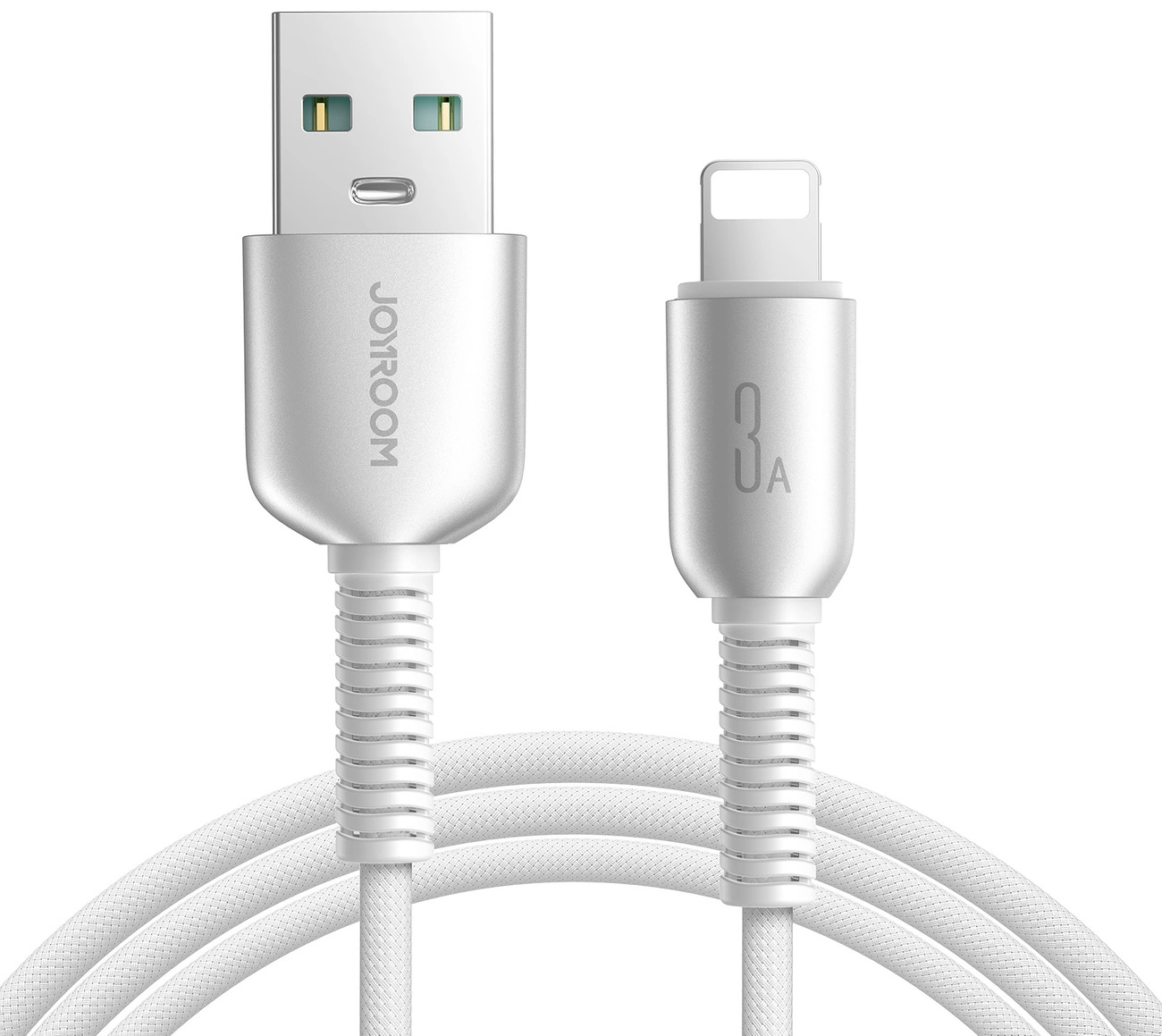 Datový a nabíjecí kabel USB-A - Lightning Joyroom S-A51, 18W, 1,2m, šedý