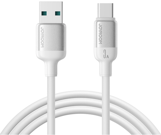 Datový a nabíjecí kabel USB-A - USB-C Joyroom S-A62 Lively, 18W, 1,2m, bílý