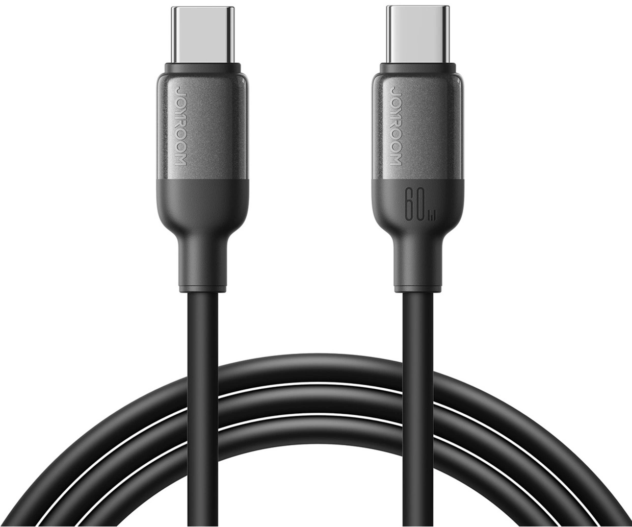Datový a nabíjecí kabel USB-C - USB-C Joyroom S-A62 Lively, 60W, 1,2 m, černý