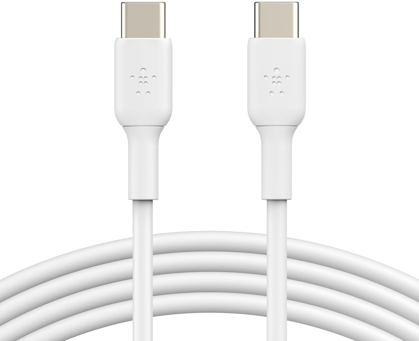 Datový a nabíjecí kabel USB-C - USB-C Belkin BoostCharge, 60W, 2m, bílý CAB003bt2MWH