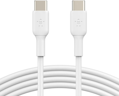Datový a nabíjecí kabel USB-C - USB-C Belkin BoostCharge, 60W, 2m, bílý CAB003bt2MWH