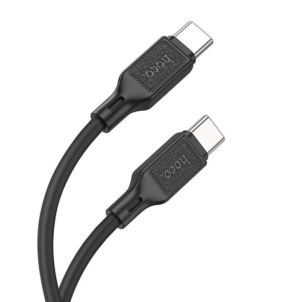 Datový a nabíjecí kabel USB-C - USB-C HOCO X90, 60W, 1m, černý