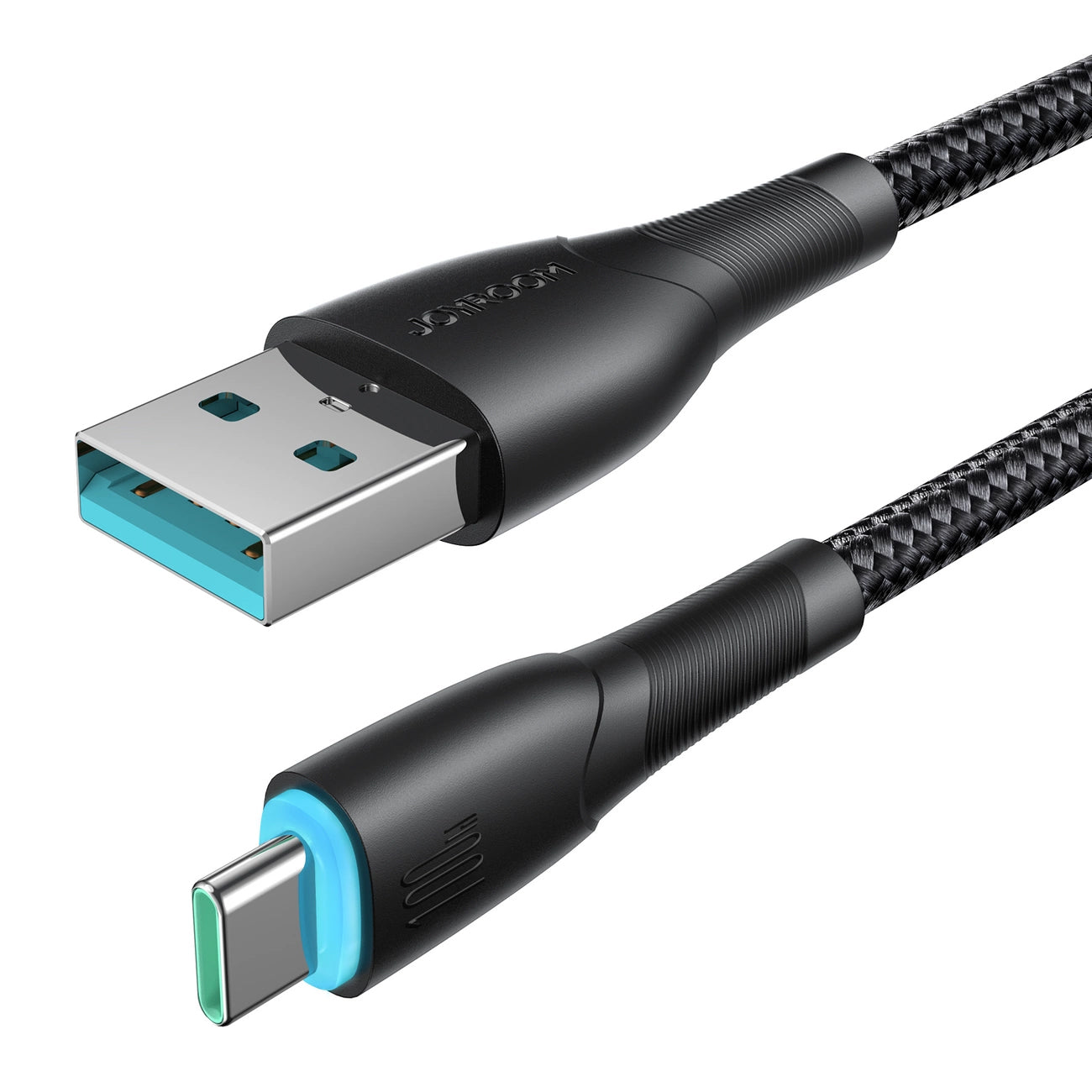 Kabel pro data a nabíjení USB-A - USB-C Joyroom S-A32, 100W, 1m, černý