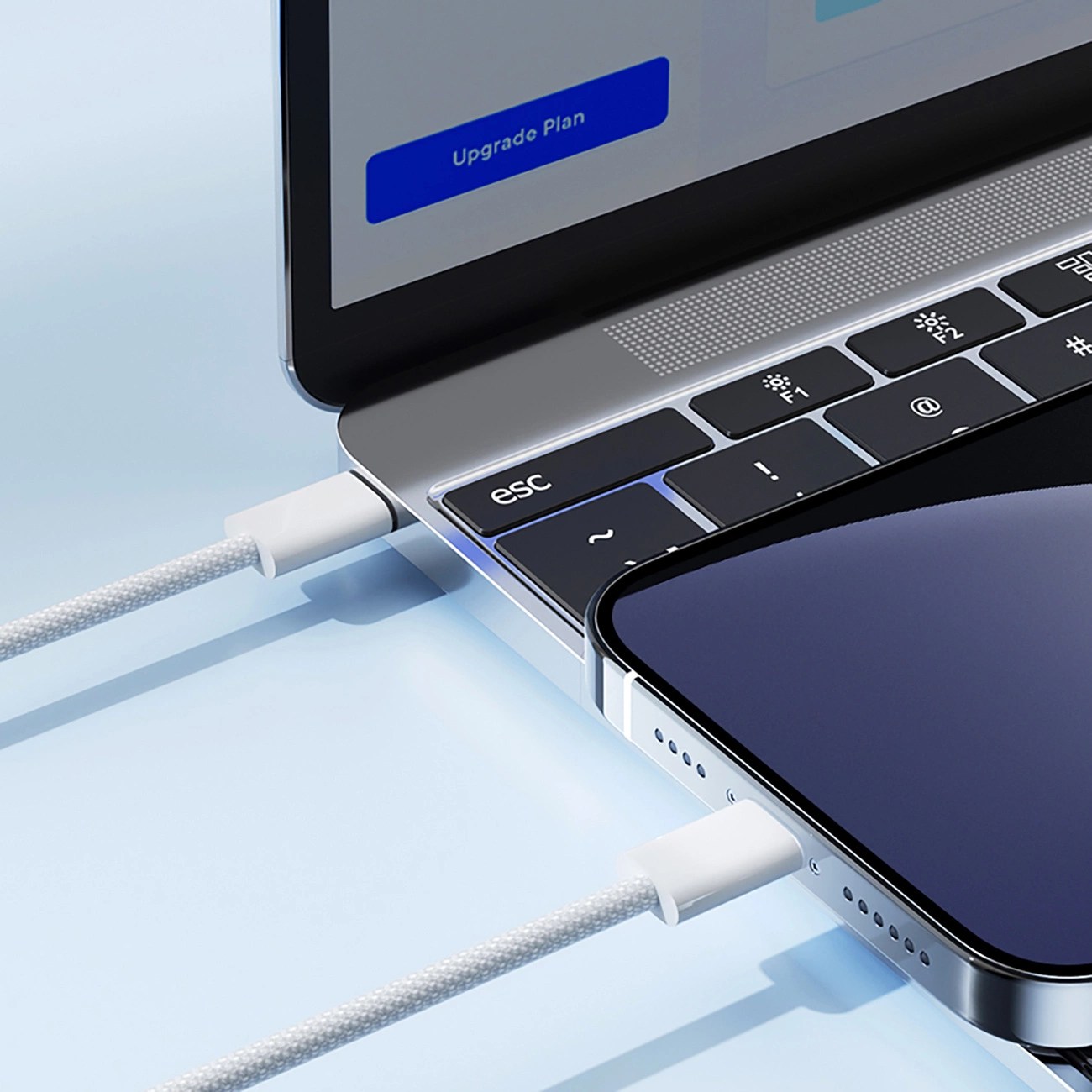 Datový a nabíjecí kabel USB-C - Lightning Joyroom S-A45, 30W, 1m, Bílý