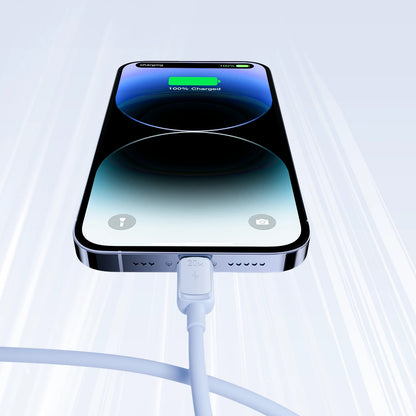 Datový a nabíjecí kabel USB-C - Lightning Joyroom S-A14, 20W, 1,2m, modrý