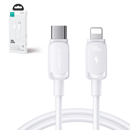 Datový a nabíjecí kabel USB-C - Lightning Joyroom S-A14, 30W, 1.2m, bílý