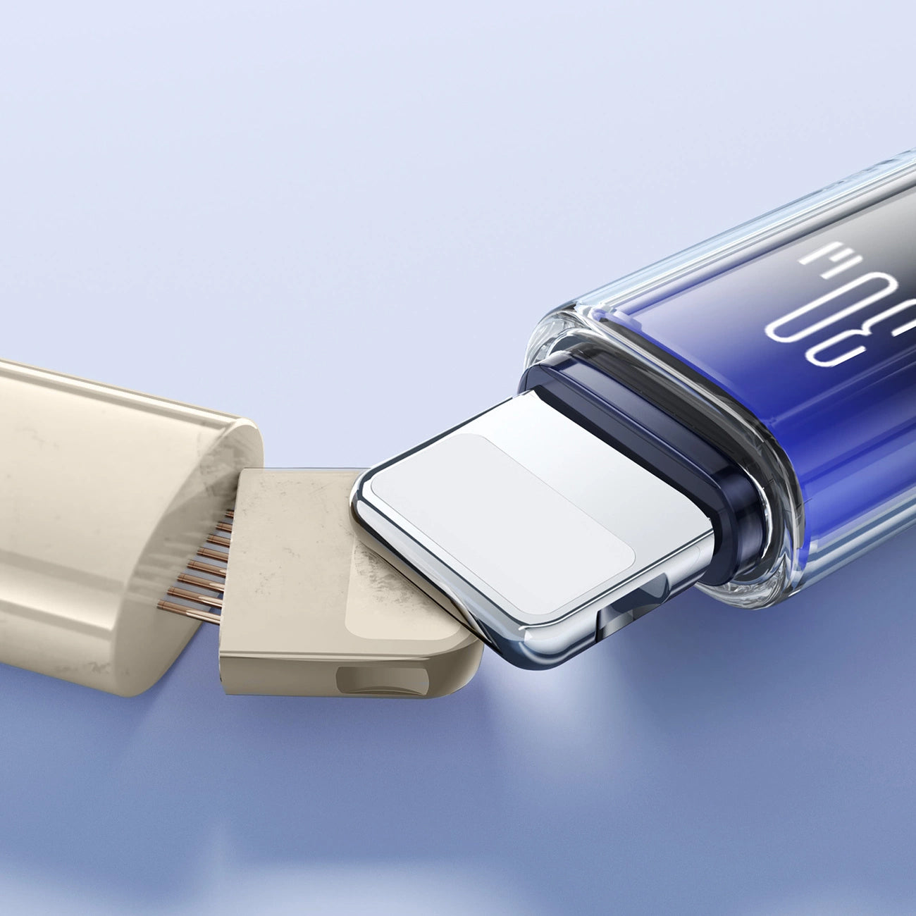 Datový a nabíjecí kabel USB-C - Lightning Joyroom S-A42, 30W, 1,2m, černý