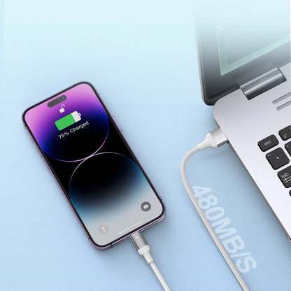 Datový a nabíjecí kabel USB-C - Lightning Joyroom S-A10, 20W, 1.2m, bílý