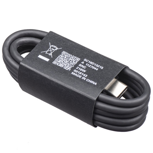 Kabel pro data a nabíjení USB-C - USB-C Motorola, 1m, černý SC18D13215