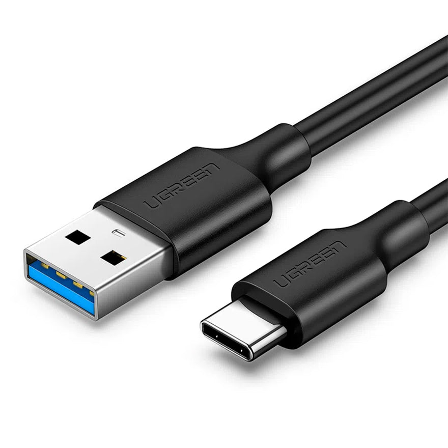 Datový a nabíjecí kabel USB-A - USB-C UGREEN US184, 18W, 1m, černý