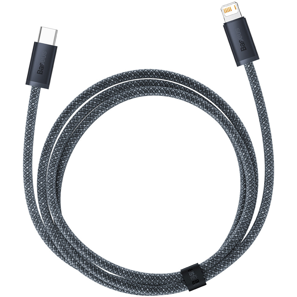 Kabel pro data a nabíjení USB-C - Lightning Baseus Dynamic Series, 20W, 1m, šedý CALD000016