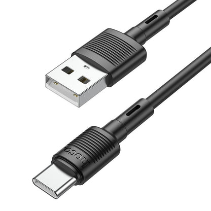Datový a nabíjecí kabel USB-A - USB-C HOCO X83 Victory, 20W, 1m, Černý