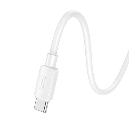 Datový a nabíjecí kabel USB-A - USB-C HOCO X96, 27W, 1m, Bílý