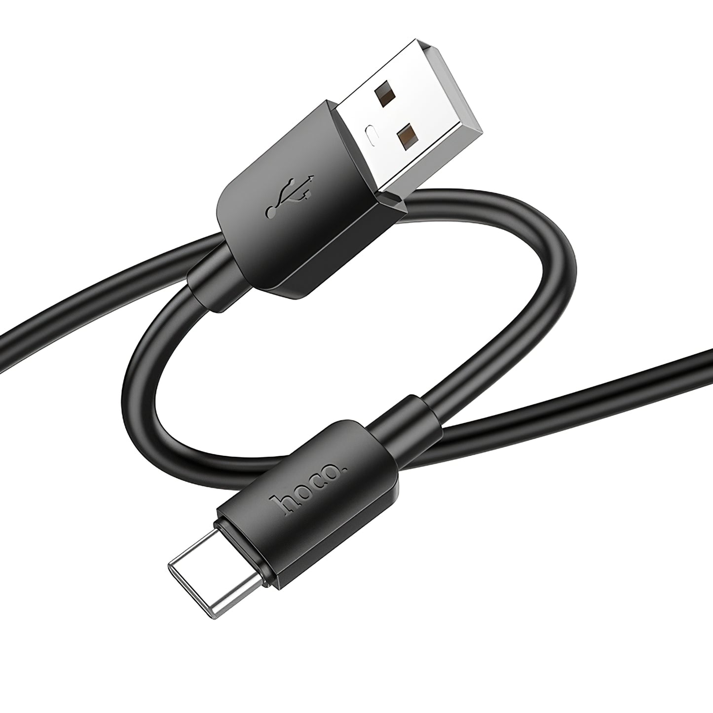 Datový a nabíjecí kabel USB-A - USB-C HOCO X96, 27W, 1m, černý