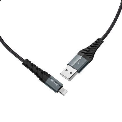 Datový a nabíjecí kabel USB-A - Lightning HOCO X38 Cool, 18W, 1m, černý 