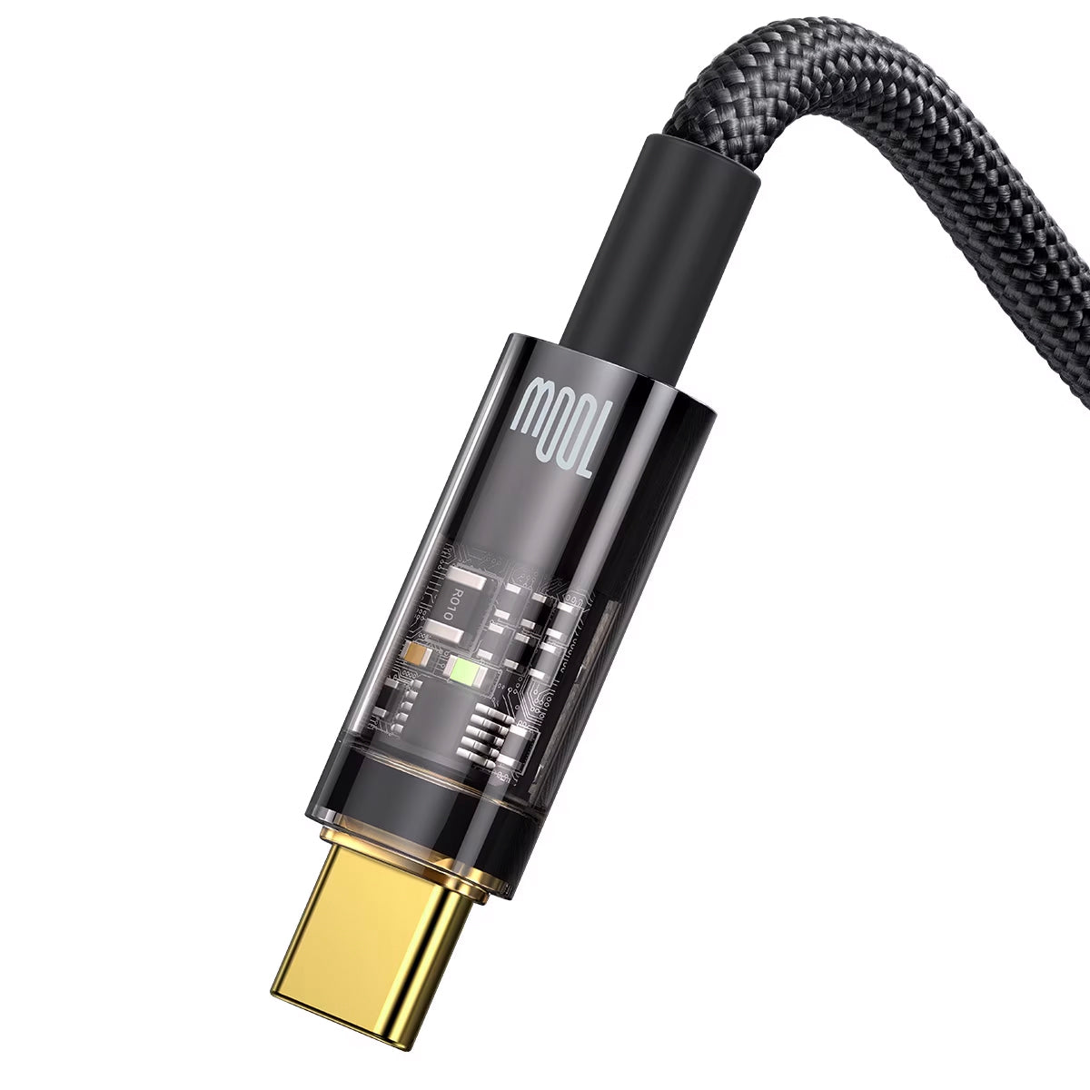 Datový a nabíjecí kabel USB-A - USB-C Baseus Explorer, 100W, 2m, černý CATS000301