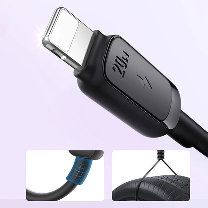 Kabel pro data a nabíjení USB-C - Lightning Joyroom A14, 20W, 1.2m, černý