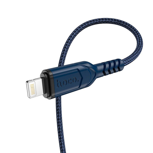 Datový a nabíjecí kabel USB-A - Lightning HOCO X59 Victory, 18W, 1m, Modrý