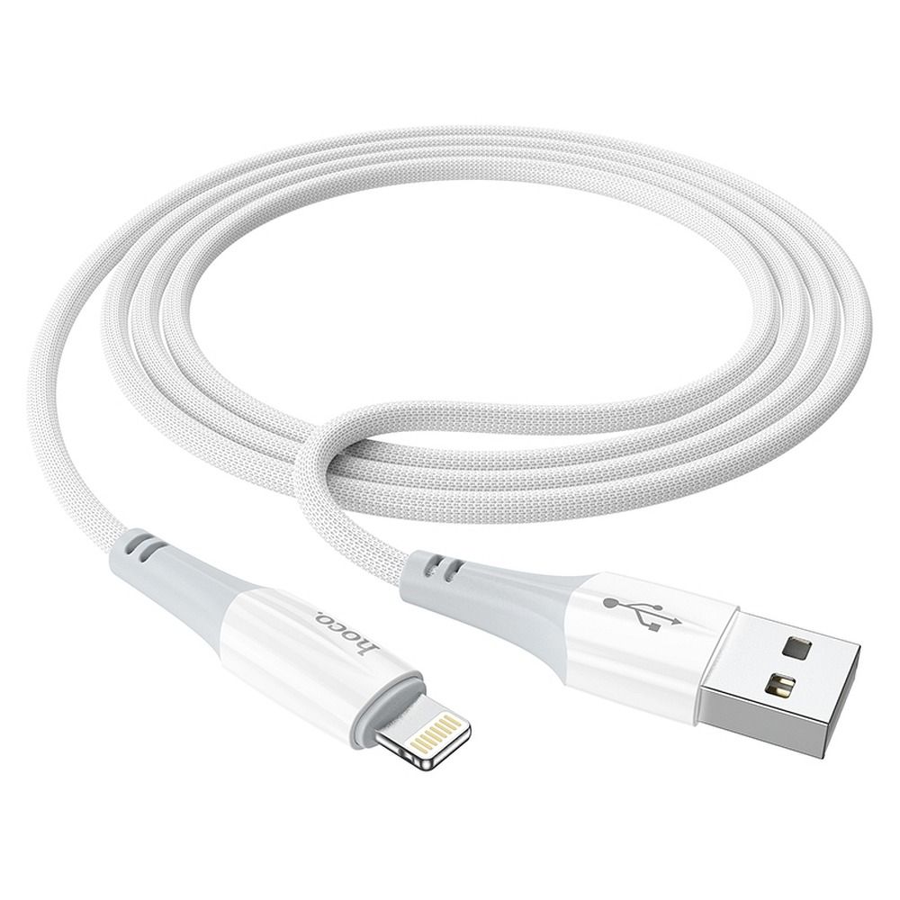 Datový a nabíjecí kabel USB-A - Lightning HOCO X70, 18W, 1m, Bílý