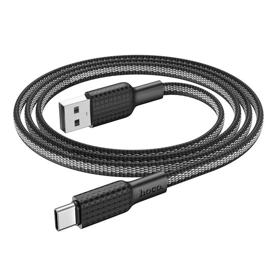 Datový a nabíjecí kabel USB-A - USB-C HOCO X69, 18W, 1m, černý