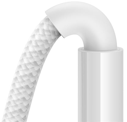 Kabel pro data a nabíjení USB-A - USB-C Baseus Display 2, 100W, 1m, bílý P10382701211-00
