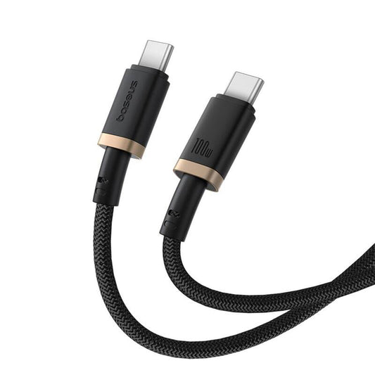 Datový a nabíjecí kabel USB-C - USB-C Baseus Dura Series, 100W, 2m, Zlatý P10377803U01-03