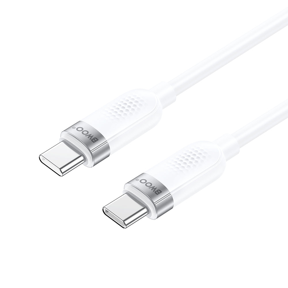 USB-C Data and Charging Cable - USB-C BWOO BO-X315C, 100W, 1m, White