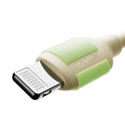 Datový a nabíjecí kabel USB-C - Lightning Joyroom S-A53, 30W, 2m, béžový