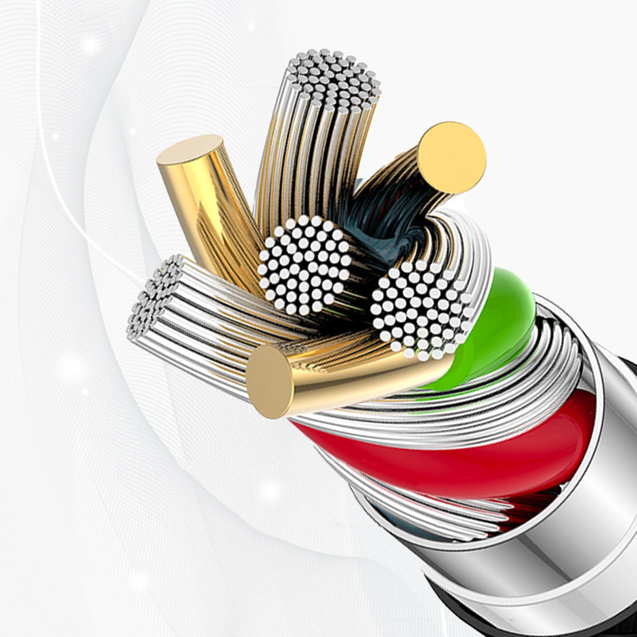 Datový a nabíjecí kabel USB-C - USB-C Dudao L9C, 65W, 1m, Bílý