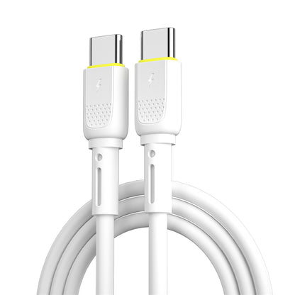 USB-C Data and Charging Cable - USB-C WiWu Wi-C034, 60W, 1.2m, White