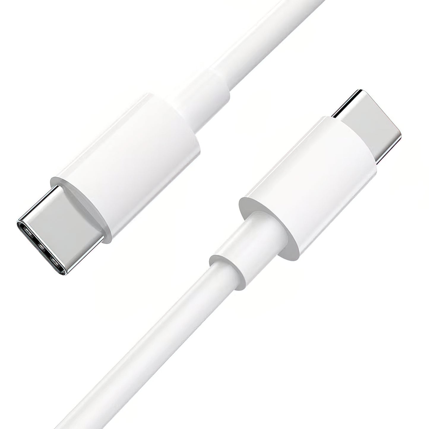 Datový a nabíjecí kabel USB-C - USB-C Google, 30W, 3m, Bílý