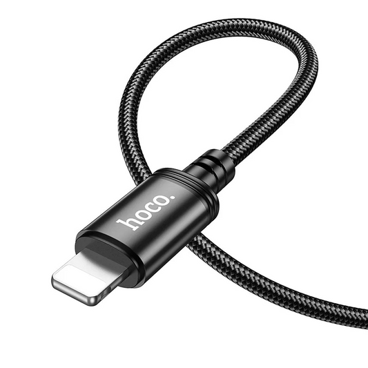 Datový a nabíjecí kabel USB-A - Lightning HOCO X89, 18W, 1m, Černý