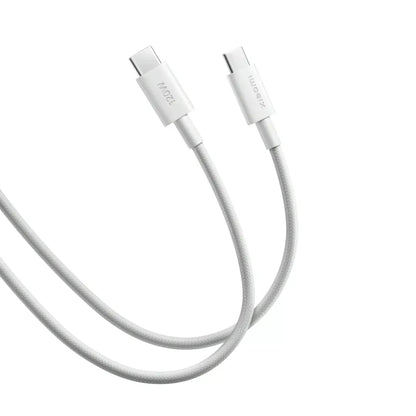 Kabel pro data a nabíjení USB-C - USB-C Xiaomi, 120W, 1m, Bílý BHR087KGL