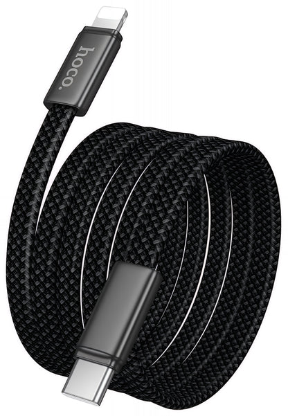 Datový a nabíjecí kabel USB-C - Lightning HOCO X125, 30W, 1m, černý