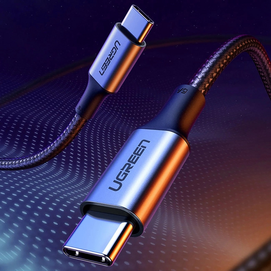 Kabel pro data a nabíjení USB-C - USB-C UGREEN US316, 100W, 3m, šedý