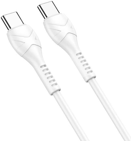 Datový a nabíjecí kabel USB-C - USB-C HOCO X37, 60W, 1m, Bílý